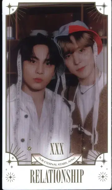 ATEEZ 4기 YUN HO/JONG HO 포춘 카드 4기