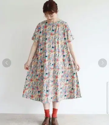 아틀리에 두 사봉 C/물감 pr 원피스