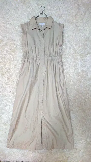 BANANA REPUBLIC 슬리브리스 셔츠 원피스 M 롱