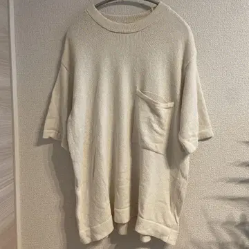 ZARA 아이보리 썸머 니트탑