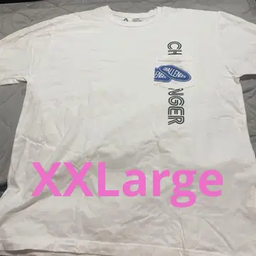 CHALLENGER 화이트 티셔츠