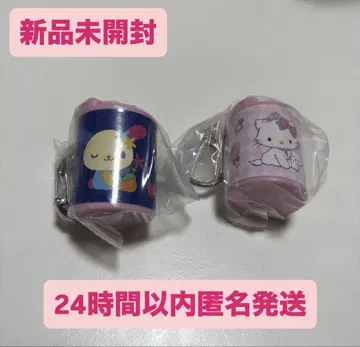 산리오 캐릭터즈 코인 실린더 2 우사하나 챠미 키티
