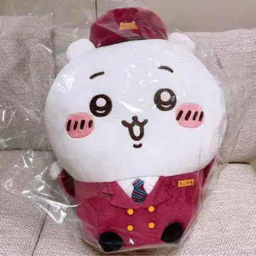 치이카와 (먼작귀) 한큐 기차 BIG 봉제 인형 하치와레 토끼 치이카와