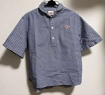 단톤 체크 셔츠
