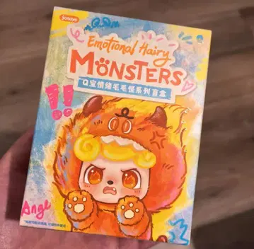 Qkids 감정적인 털 많은 몬스터들