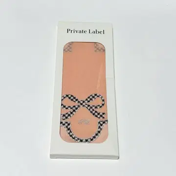 새상품 미개봉 Private Label 핑크 리본 손수건