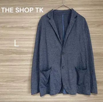 THE SHOP TK [L] 테일러드 자켓 워셔블 블루