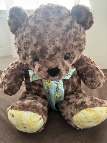 브라운 곰 봉제 인형 약 40cm