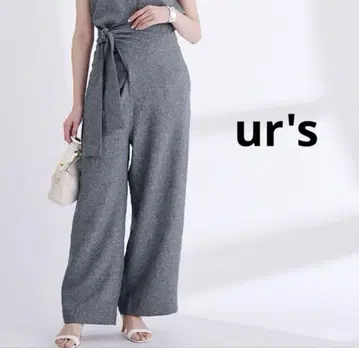 이번 시즌 ur's 와이드 팬츠 린넨 라이크 유어즈