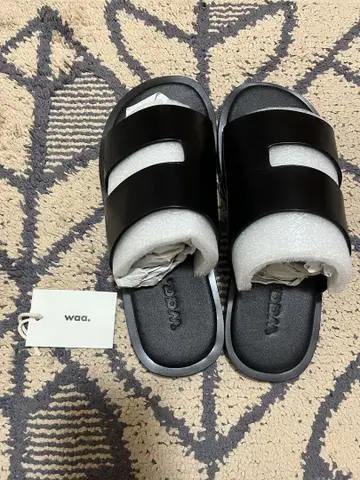 waa. 블랙 샌들 사이즈 37 23.5~24cm