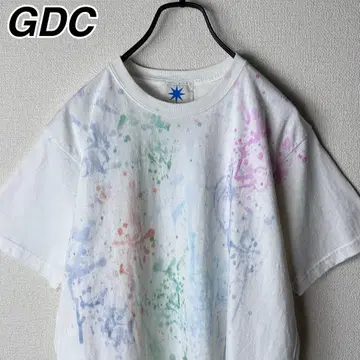 GDC 페인트 티셔츠 티셔츠 GDC