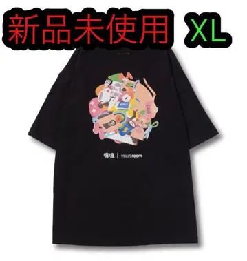 미사용 새상품 KATAMARI TEE / BLACK
