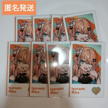 이가라시 리카 폴라로이드풍 카드 이디오스 idios 하프 하프