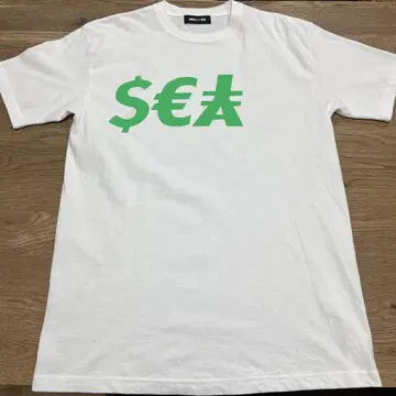 WIND AND SEA 도박 S/S 티셔츠 "화이트"