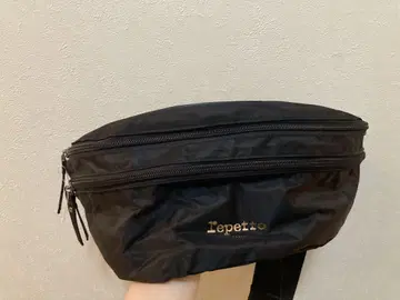 [새상품 미사용] repetto 블랙 바디백