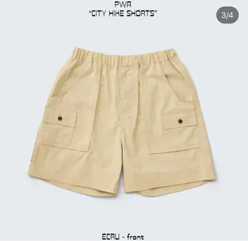 PWA CITY HIKE SHORTS 에크루 M