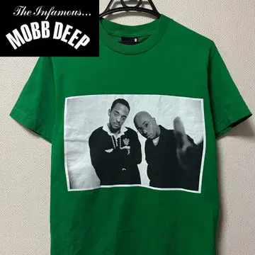 OFFSAFETY MOBB DEEP 단추 없는 티셔츠