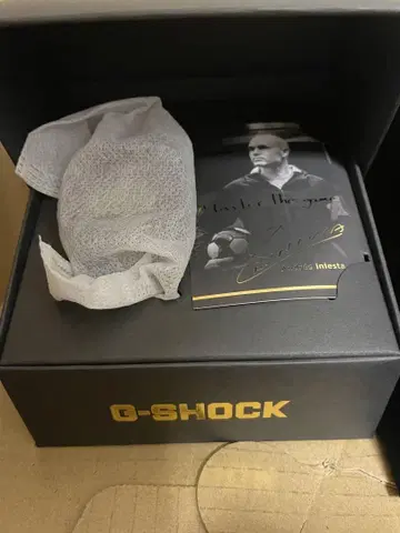 이니에스타 G-SHOCK 정품