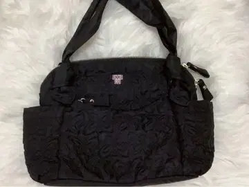 ANNA SUI 안나수이 나일론 버터플라이 자수 토트백 블랙 블랙