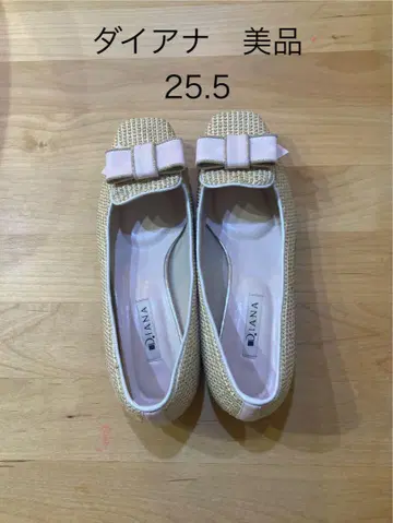 DIANA 25.5 여름 로우 힐 펌프스