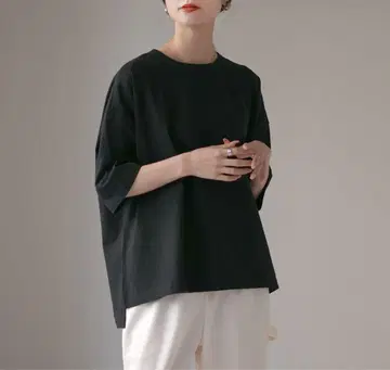 시착만 한 상품 시레네 머메이드 티셔츠 블랙