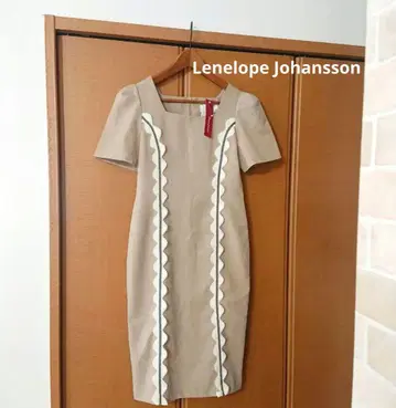 새상품 Lenelope Johansson 디자인 원피스 M 베이지