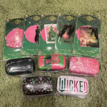 WICKED 키링 5개 세트 주얼리 케이스 5개