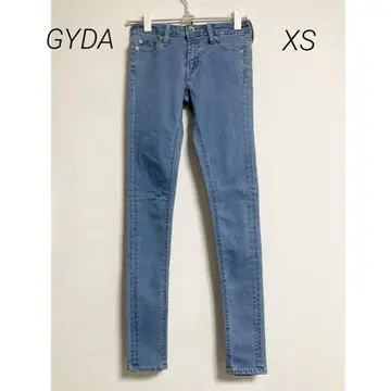 0346 GYDA 제이다 라이트 블루 스키니 데님 팬츠 XS