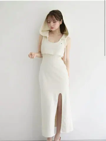 andmary Nora slit dress