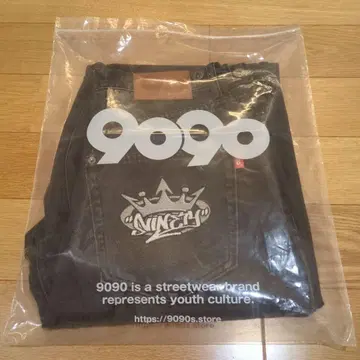 9090 킹 로고 데님