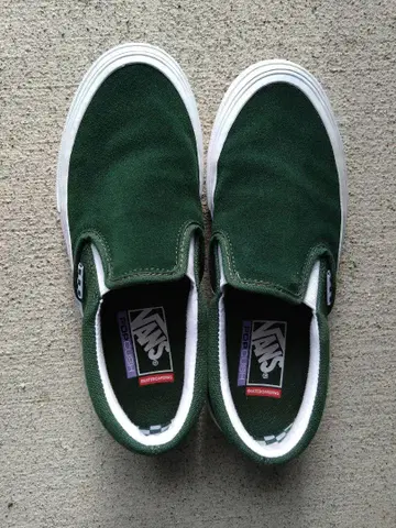 VANS 그린 슬립온