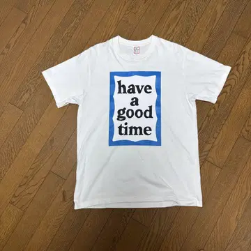 have a good time 티셔츠 화이트