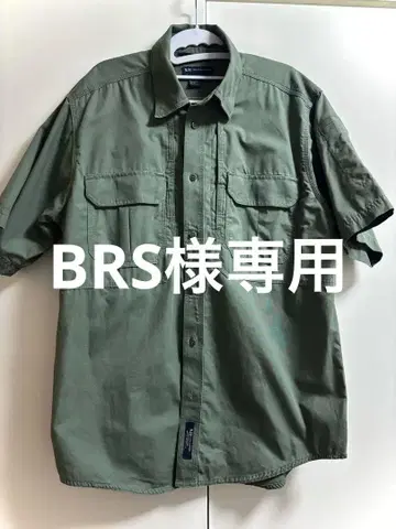 5.11 Tactical 반팔 워크 셔츠 올리브 그린 US M 사이즈