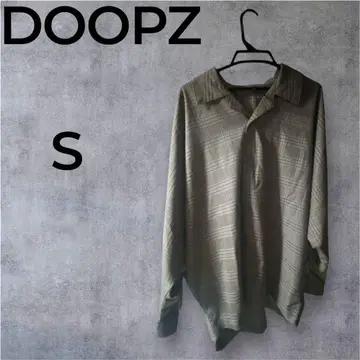 DOOPZ 체크 무늬 긴팔 셔츠 S