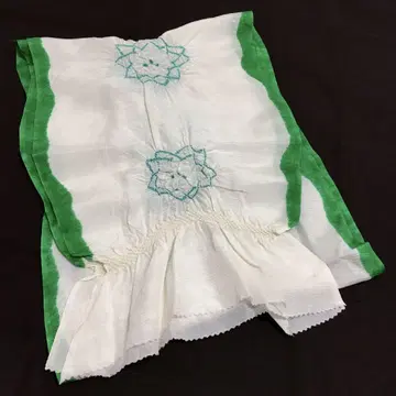 a407 순수 실크 여름용 명주 오비 장식 천 부분 수축 기모노