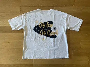 Cloveru SO FAR SO GOOD WIDE Tee - WHITE