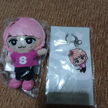봉제 인형 & 키링 세트 스노치루 사쿠마 다이스케
