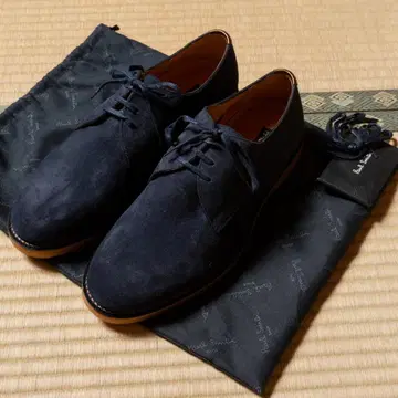 PS Paul Smith 네이비 스웨이드 신발 수납 봉투 포함