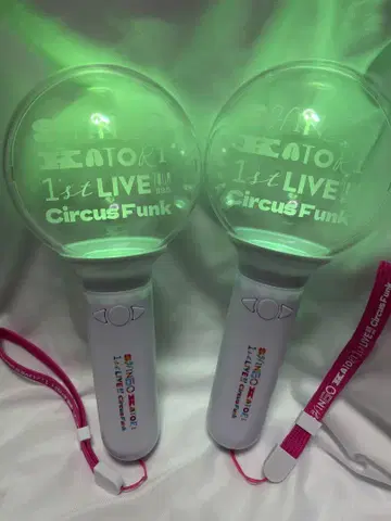 카토리 싱고 LIVE Circus Funk 응원봉 2세트
