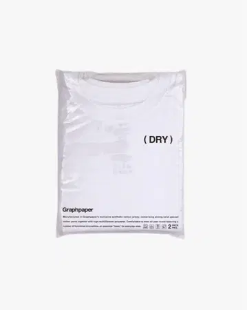 그라프페이퍼 DRY 2팩 크루넥 티셔츠