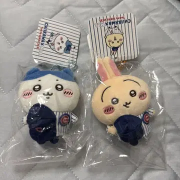 치이카와 (먼작귀) x MLB 마스코트 토끼 하치와레 (카브스) 마스코트