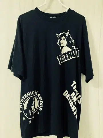 새상품 미사용 HYSTERIC GLAMOUR DETROIT 티셔츠