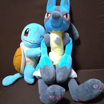 루카리오 꼬부기 봉제 인형 세트
