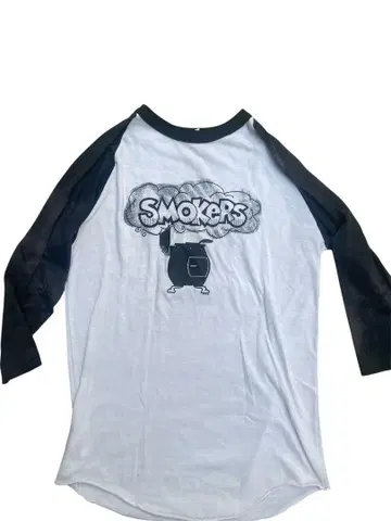 SMOKERS 7부 소매 티셔츠 래글런
