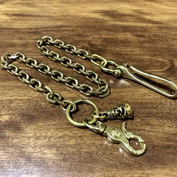 지갑 체인 놋쇠 벨트 후크 custom