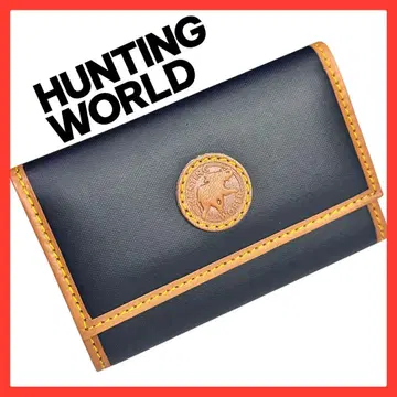 HUNTING WORLD 키케이스 네이비/탄