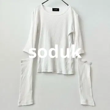 소두크 엘보 포인트 롱 티셔츠