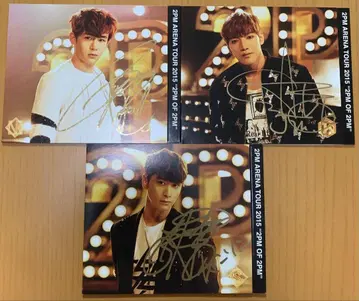 2PM Jun.K, 닉쿤, 장성애 친필 사인