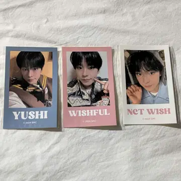 NCT WISH 온라인 복권 스티커 유우시