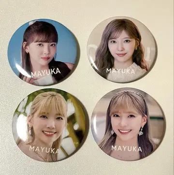 NiziU 마유카 캔뱃지